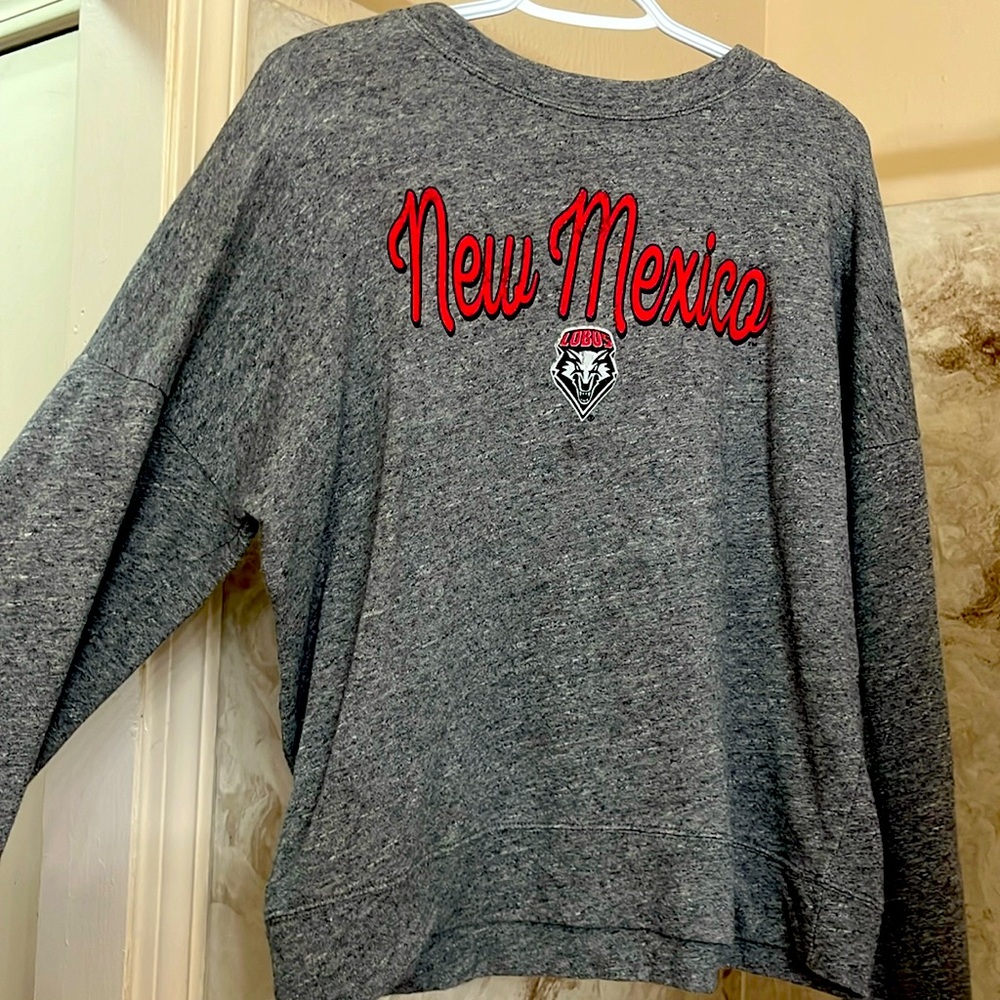 New Mexico State Logo Long Sleeve Sweatshirt
